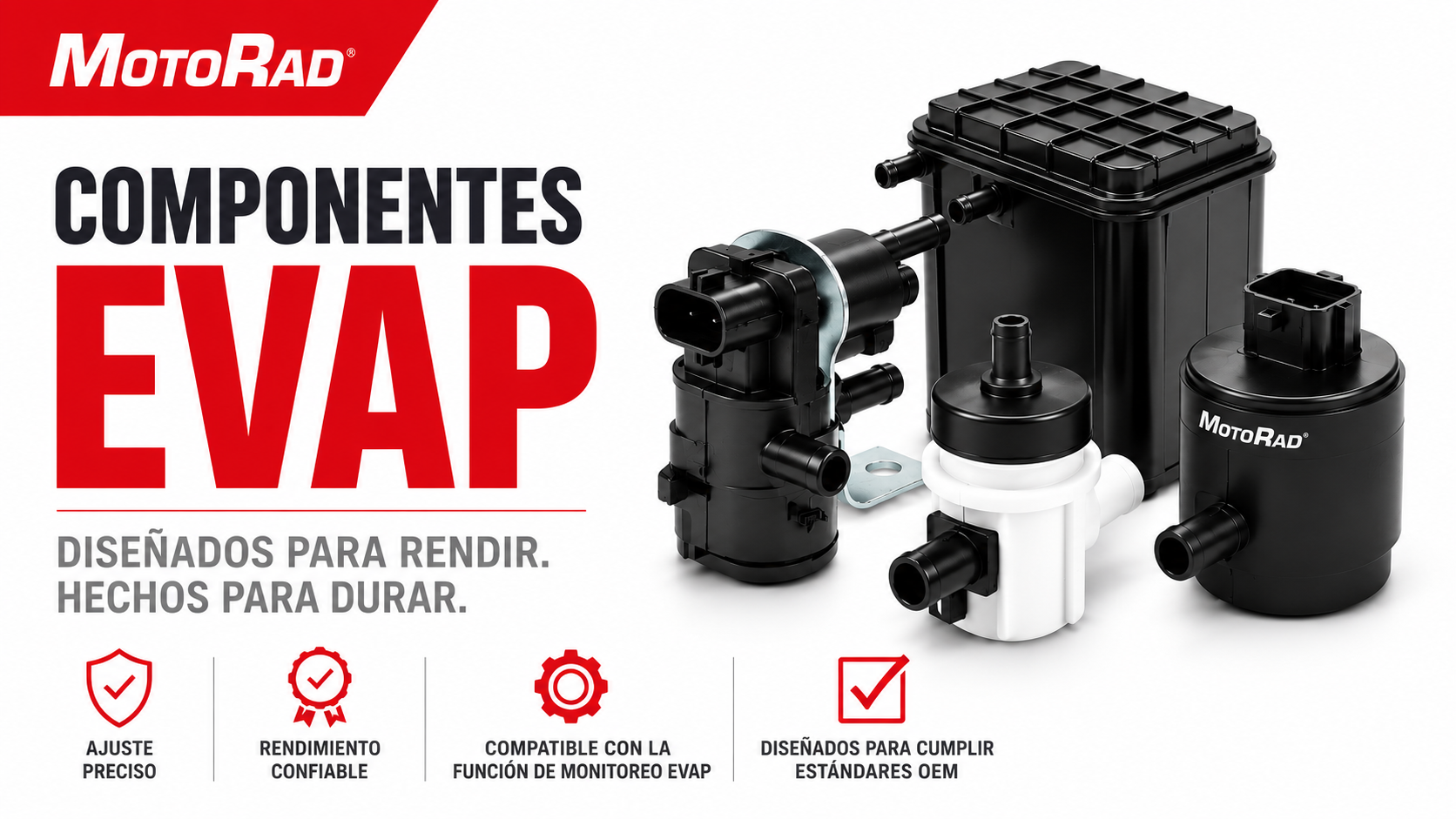 Video: MotoRad EVAP Components Support Complete System Repairs and Emissions Fixes