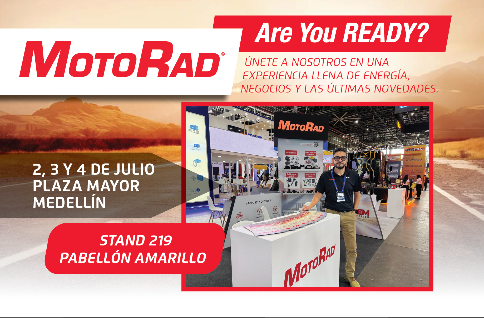 MotoRad at Expopartes 2026: Visit Us at Booth 219